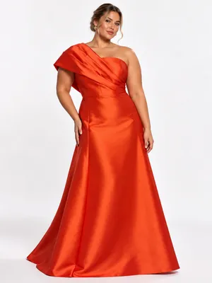 Elegância em Cetim Vermelho alaranjado LE upscale gentle